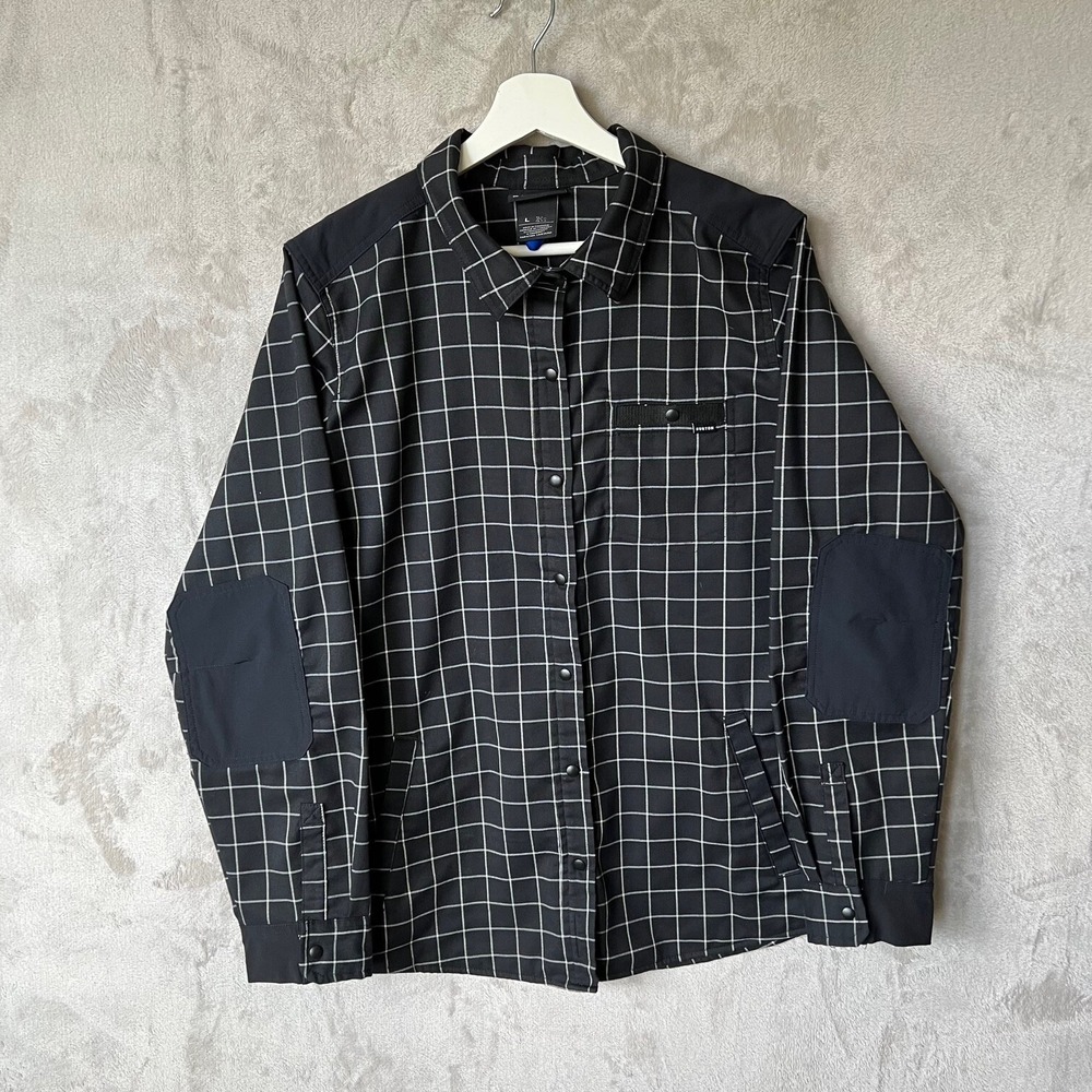 Burton Women's Favorite Performance Long Sleeve Flannel Shirt Shacket Size Large